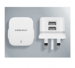 【原裝香港行貨 &2年原廠保養 】Momax U.Bull Junior 雙USB數碼充電器 插電器  快充 （白色） UM2UKW
