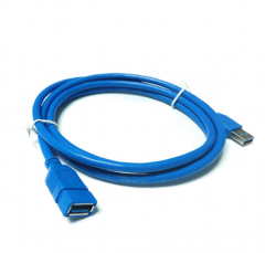 usb3.0公對母延長線 USB數據線3.0 (3M 蓝色）